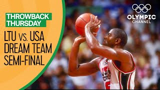 Lithuania vs USAs Dream Team  Full Basketball Replay  Throwback Thursday [upl. by Rotsen]