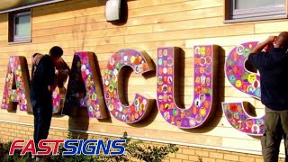 FASTSIGNS® Fabricates Your Architectural Sign and Design Needs  FASTSIGNS® [upl. by Talyah698]