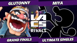 LACS Rivals GRAND FINALS  Glutonny Wario Vs Miya Game amp Watch Smash Ultimate  SSBU [upl. by Etnoed939]