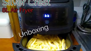 Silver Crest 8L Air Fryer  Unboxing amp Review [upl. by Annair]