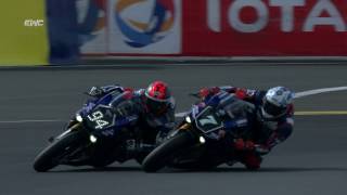 24 Heures Motos 2017  Race  Highlight arrival [upl. by Drareg]