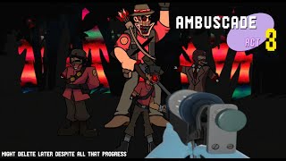 Ambuscade FNF Triple Trouble cover sung by MOST of Medics counters [upl. by Enoj635]