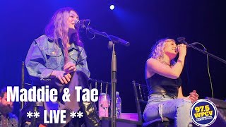 Maddie and Tae LIVE  Die From A Broken Heart [upl. by Anehsak]