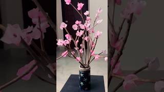 DIY Wax Candle Flower Tree 🌸  Easy Finger Craft Tutorial candlecraft diydecor handmade waxart [upl. by Leuqcar]