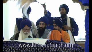 Akhand Path Bhog  Full Salok Muhalla 9  Budha Dal Jorh Mela UK [upl. by Lledraw321]