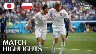 Japan v Poland  2018 FIFA World Cup  Match Highlights [upl. by Randi205]