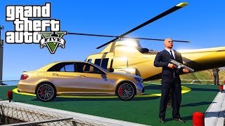 GTA 5  Dans la peau dun milliardaire  MERCEDES E63 AMG [upl. by Sueaddaht]