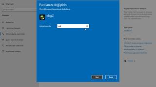 Bilgisayara Şifre Parola Nasıl Koyulur değiştirilir│Şifre Koyma Kaldırma Değiştirme│WINDOWS 10 W10 [upl. by Hastings552]