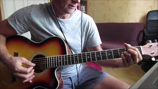 Beggars and Hangers on Slash cover acoustic guitar and tutorial [upl. by Nilra226]