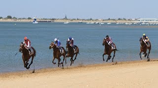 Carreras de Caballos miércoles 22 de agosto de 2018  Sanlúcar de Barrameda [upl. by Adamsun937]