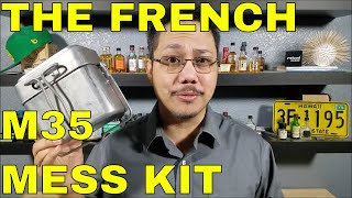 ONE OF THE BEST MILITARY SURPLUS MESS KITS THE FRENCH M35 [upl. by Jaela886]