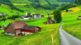 Switzerland  Relaxing walk in the most beautiful places in Appenzellerland  Swiss countryside [upl. by Lybis720]