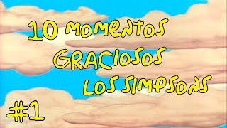 10 Momentos graciosos de Los Simpsons [upl. by Herrera]