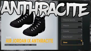 HOW TO MAKE Air Jordan 9 quotAnthracitequot IN NBA 2K22 NBA 2K22 Shoe Creator [upl. by Mellar]