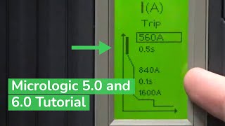 Micrologic 50 and 60 Tutorial for Schneider Circuit Breakers  Schneider Electric Support [upl. by Busiek]