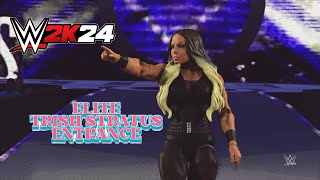 WWE 2k24 Elite Trish Stratus Entrance [upl. by Kauppi]