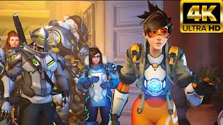 OVERWATCH 2 Invasion Story All Cutscenes Movie 4K ULTRA HD [upl. by Gena439]