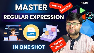 🚀 Master Regular Expression with Java ONE SHOT  HINDI [upl. by Brittne]