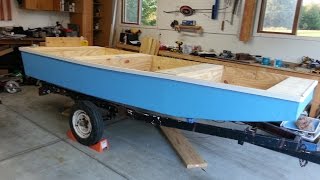 Building A Wooden Jon Boat In 2 Weeks [upl. by Balsam]