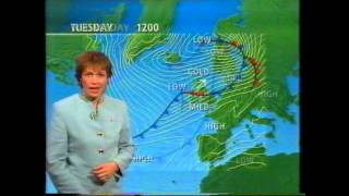 BBC Weather 27th February 1995 [upl. by Gasser]