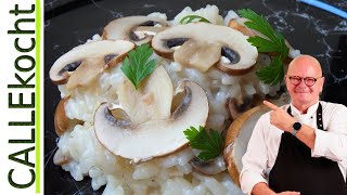 Reis mit Champignons  So machts Du die perfekte Beilage [upl. by Cinemod]