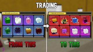 HOW TO TRADE LIKE PRO Trading Tips and Tricks in Blox Fruits [upl. by Margalit]