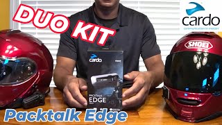 Shoei Neotec 2 Cardo Packtalk Edge Install  Upgrade from Cardo Packtalk Black [upl. by Melli]