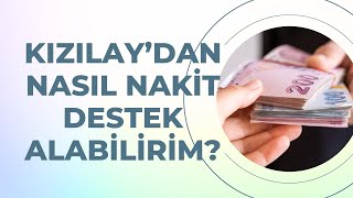 KIZILAY SOSYAL YARDIM BAÅVURU FORMU NASIL DOLDURULUR [upl. by Dugaid284]