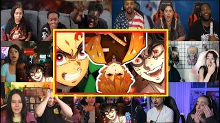 Demon Slayer Season 4 Episode 8 Reaction Mashup [upl. by Haelat]