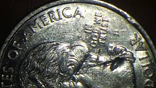 1974 D QUARTER 2005 D CALIFORNIA STATE QUARTER SHARE SAME TYPE OF MINT ERROR [upl. by Misti]