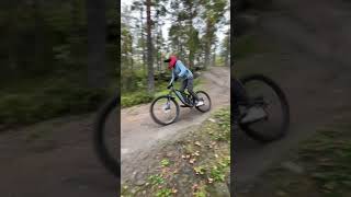 Drammen drammen drammenbikepark jump mtb mtbjump downhill like and subscribe [upl. by Aileek]