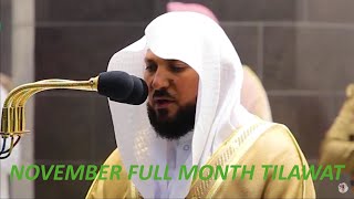 Monthly Series  Exceptional and creative recitation by Sheikh Maher Al Muaiqly  November Full 2020 [upl. by Akeemaj]