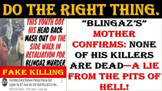 SIR P DO THE RIGHT THING BLINGAZS MOTHER BEGS YOU TO TAKE DOWN THE LIE ABOUT HER SONS KILLER [upl. by Ali]