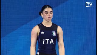 Giulias Career Defining Snatch at the LastChance Olympic Qualifier [upl. by Cairistiona]