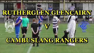 Rutherglen Glencairn v Cambuslang Rangers 9th September 2023 [upl. by Airdnekal]