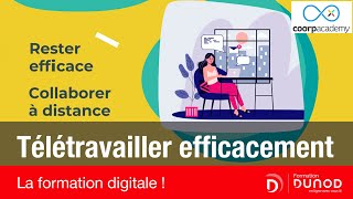 Télétravailler efficacement Formation digitale [upl. by Nyroc]