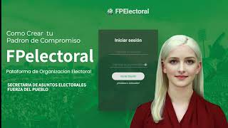 COMO CREAR TU PADRON DE COMPROMISO EN FPELECTORAL [upl. by Dexter681]