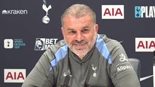 quotIVE BEEN MISERABLE FOR NINE DAYS MATEquot EMBARGOED PRESS CONFERENCE Postecoglou Spurs v West Ham [upl. by Nnaeoj]