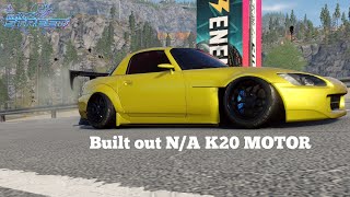 NEW 400HP widebody HS2 honda s2000 build customization CARX STREET [upl. by Neddra448]