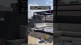 Rooftop ideas garden design shorts viralvideo rooftop interiordesign [upl. by Yelak]