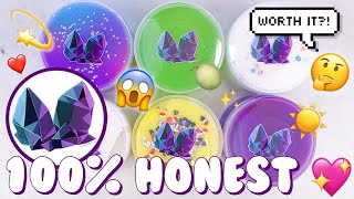 100 SLIME OBSIDIAN FAMOUS SLIME SHOP REVIEW 100 Honest [upl. by Iknarf]