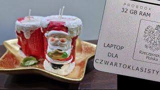 Prezenty mikołajkowe vs Laptop dla czwartoklasisty🇵🇱 [upl. by Constantina128]