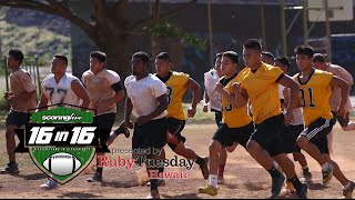 16in16 Football Preview Nanakuli Golden Hawks 2015 [upl. by Eciral]