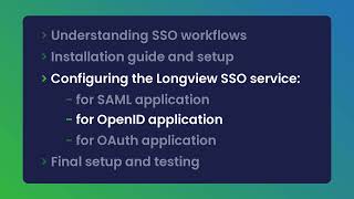 What is SSO How to use and setup Longview SSO Service [upl. by Tena]