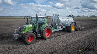 Bouwland bemesten  Fendt 314 ONE [upl. by Kylie]