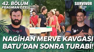 SURVIVOR ALL STAR 2024 TURABİ DÖNÜYOR MU NAGİHAN KAVGA DOKUNULMAZLIK İFŞA 42 BÖLÜM CANLI İZLE TV 8 [upl. by Nedrud]