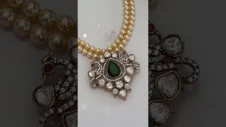 Exquisite Victorian Jewellery Pendant with Earrings Timeless Elegance by Charitha Fashion Jewellery [upl. by Marcelia788]