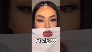 Long lasting lipstick mixi colour combo 😲 part2youtubeshorts lipstick hackviralvideosshorts [upl. by Teriann729]