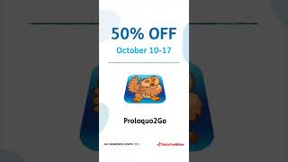 Get 50 off Proloqupo2Go shorts [upl. by Wassyngton]