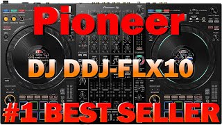 Pioneer DJ DDJ FLX10 4 deck DJ Controller B0BTWB72RM [upl. by Allehcram153]